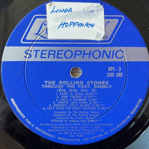 The Rolling Stones -“Through The Past, Darkly (Big Hits Vol. 2)” Vinyl LP - Picture 4 of 5